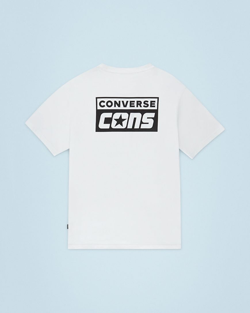 Camiseta Converse CONS Gráficas Masculino Branco | PT T037T94